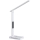 Reguliuojama LED stalinė lempa su belaidžiu įkrovimu QI, ekranas ir USB prievadas LED/7W/230V 3000-6000K balta