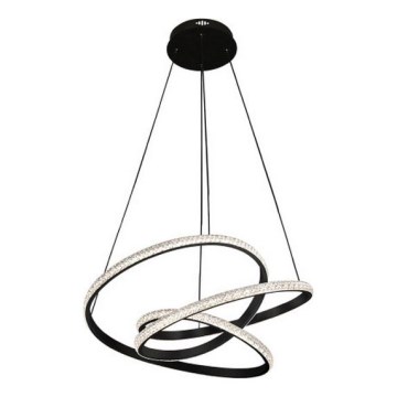 Reguliuojama liustra ant laido LED/90W/230V 3000-6500K skersmuo 47 cm + nuotolinis valdymas