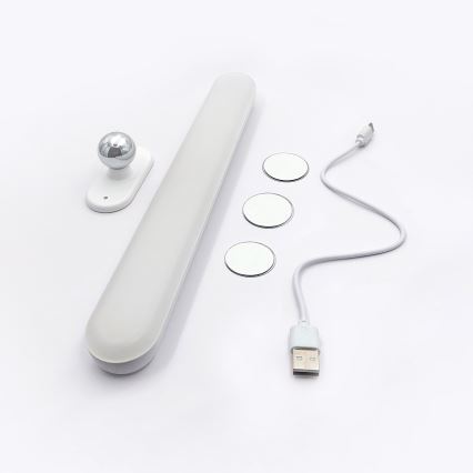 Reguliuojamas LED įkraunamas baldų apšvietimas CLICK LED/1,5W/3,7V 3000/4000/6500K 800 mAh USB