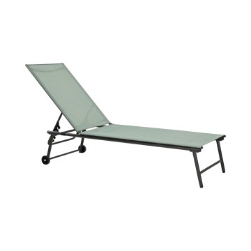 Reguliuojamas gultas TERA 57x185 cm žalias