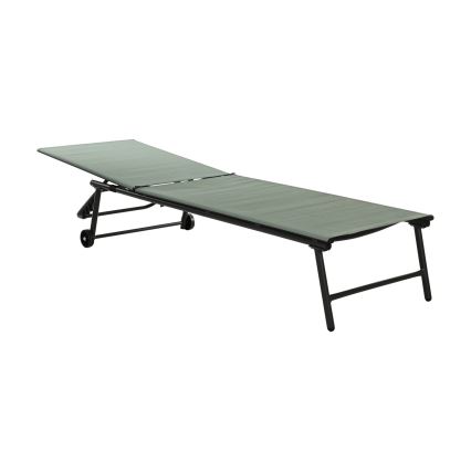 Reguliuojamas gultas TERA 57x185 cm žalias