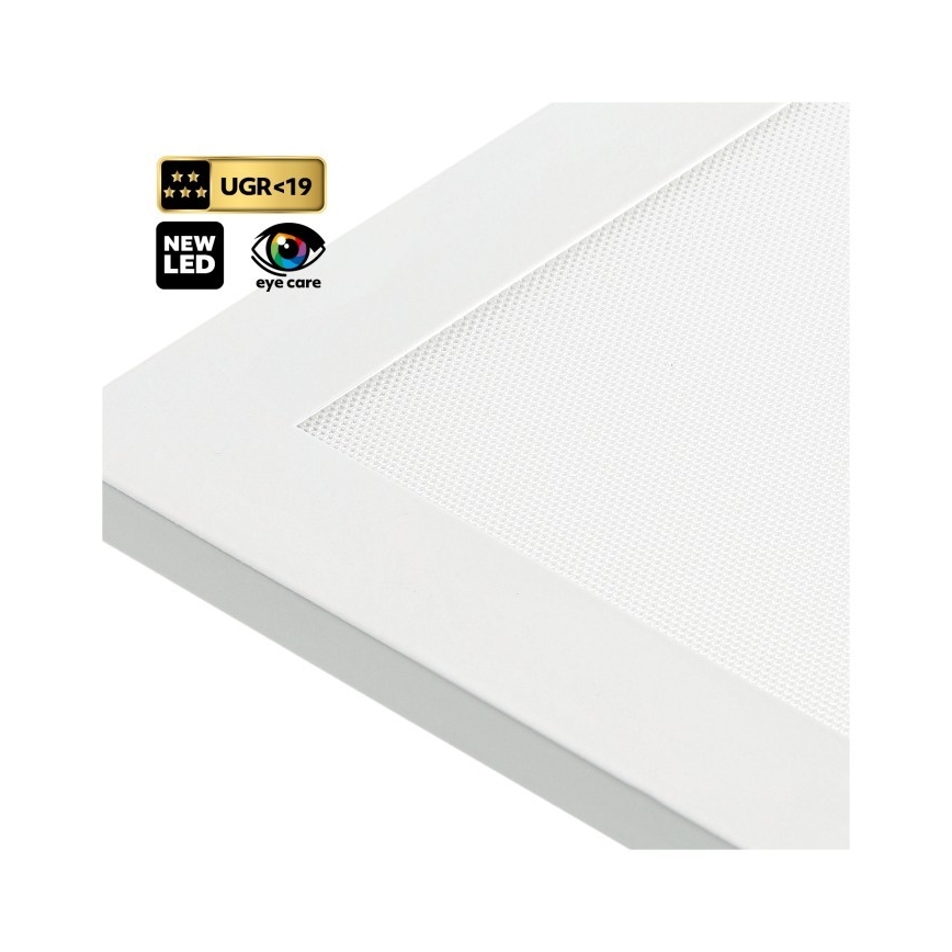 Reguliuojamas LED įleidžiamas skydelis CAPRI LED/25/36/40W/230V 3000/4000/5700K UGR&lt;19 IP44 60x60 cm