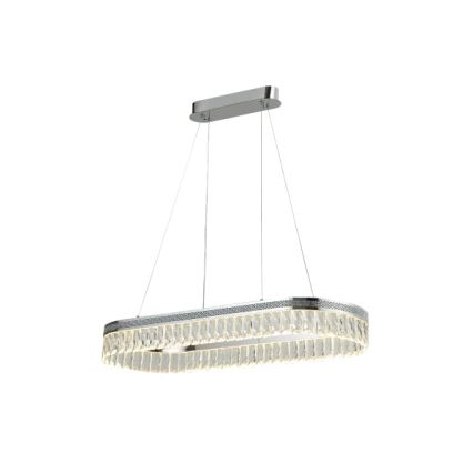 Dimeriuojama LED krištolinė liustra ant laido THALIA LED/50W/230V 3000-6000K + nuotolinis valdymas