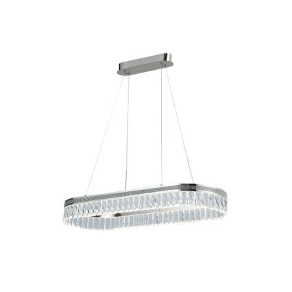 Dimeriuojama LED krištolinė liustra ant laido THALIA LED/50W/230V 3000-6000K + nuotolinis valdymas