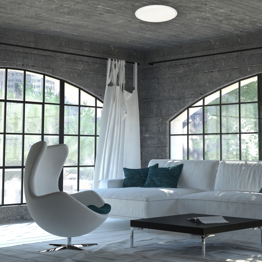 Reguliuojamas LED lubinis šviestuvas CRUZ LED/40W/230V 2000lm + nuotolinis valdymas