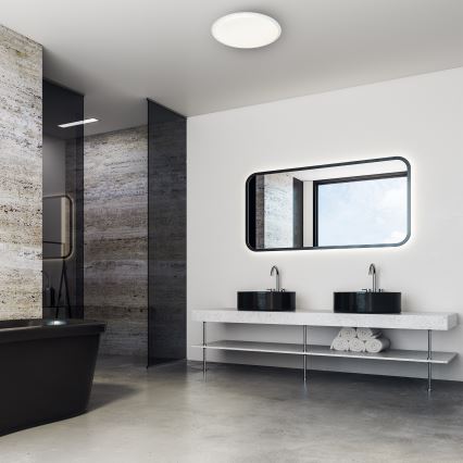 Reguliuojamas LED lubinis šviestuvas CRUZ LED/40W/230V 2000lm + nuotolinis valdymas