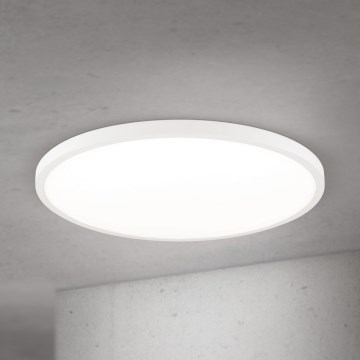 Reguliuojamas LED lubinis šviestuvas DISC, 46 W, 230 V, 2700/3000/4000 K, skersmuo 60 cm, baltas
