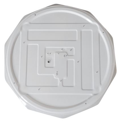 Dimeriuojamas LED lubų šviestuvas HEX LED/72W/230V 3000-6000K skersmuo 50 cm baltas + nuotolinis valdymas