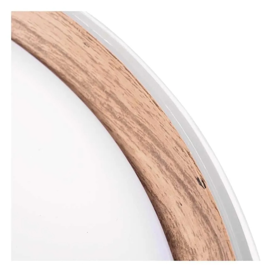 Reguliuojamas LED lubų šviestuvas ILVI LED/30W/230V 2700-6500K skersmuo 40 cm balta/smėlinė + nuotolinis valdymas