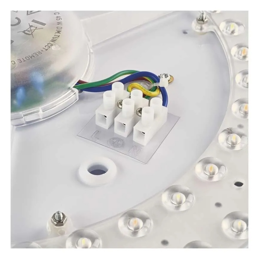 Reguliuojamas LED lubų šviestuvas ILVI LED/30W/230V 2700-6500K skersmuo 40 cm balta/smėlinė + nuotolinis valdymas