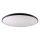 Reguliuojamas LED lubinis šviestuvas KERN LED/100W/230V 3000/4000/6000K, skersmuo 100 cm, juodas + nuotolinis valdymas