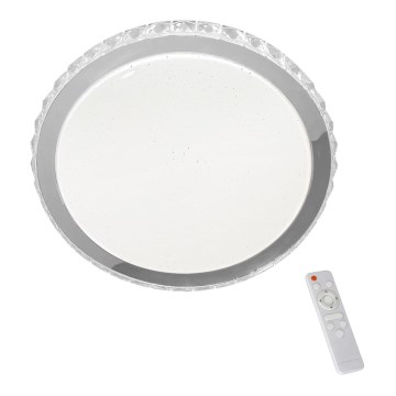 Reguliuojamas LED lubinis šviestuvas LAYLA LED/26W/230V + su nuotoliniu pulteliu