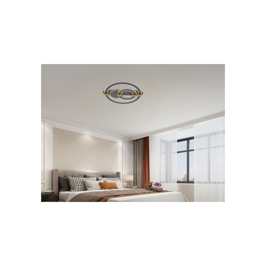 Reguliuojamas LED lubinis šviestuvas LED/120W/230V 3000-6500K + nuotolinis valdymas