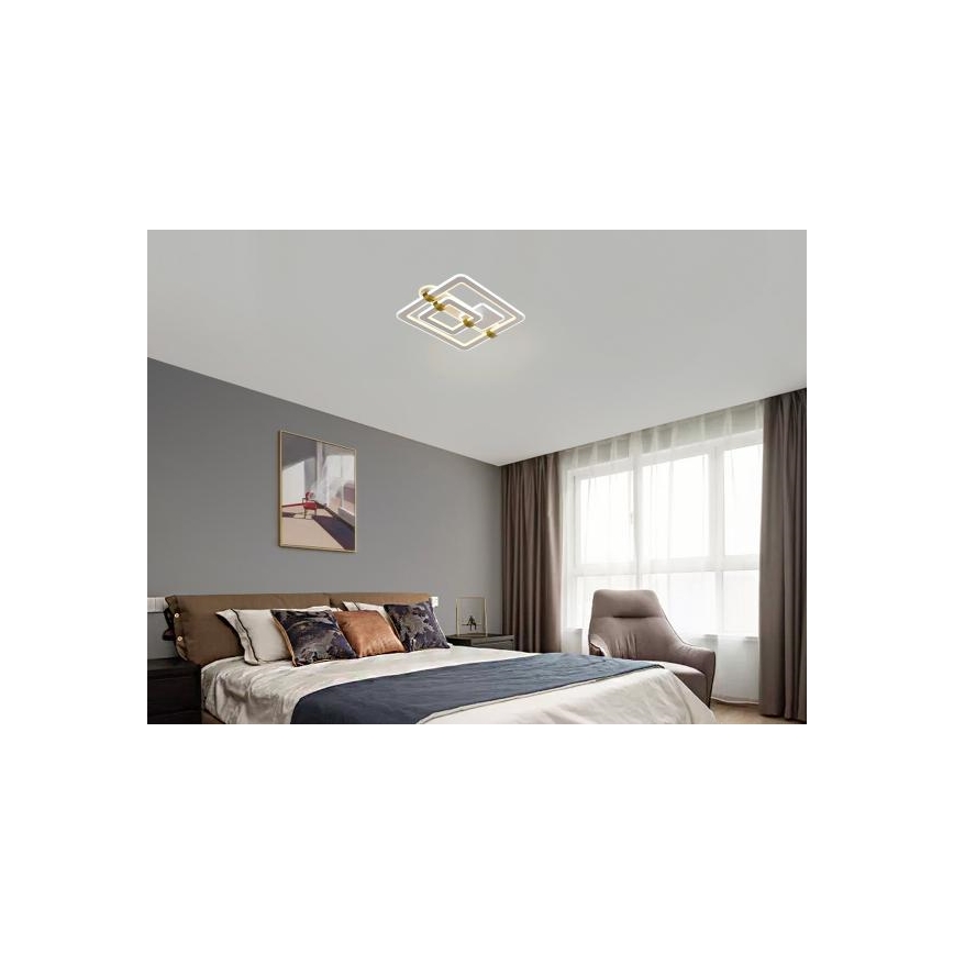 Reguliuojamas LED lubinis šviestuvas LED/140W/230V 3000-6500K + nuotolinis valdymas