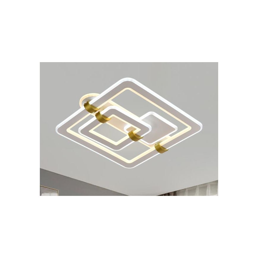 Reguliuojamas LED lubinis šviestuvas LED/140W/230V 3000-6500K + nuotolinis valdymas
