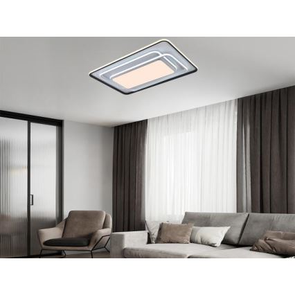 Reguliuojamas LED lubinis šviestuvas LED/220W/230V 3000-6500K su nuotoliniu valdymu