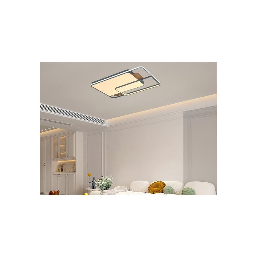 Reguliuojamas LED lubinis šviestuvas LED/280W/230V 3000-6500K + su nuotoliniu pultu