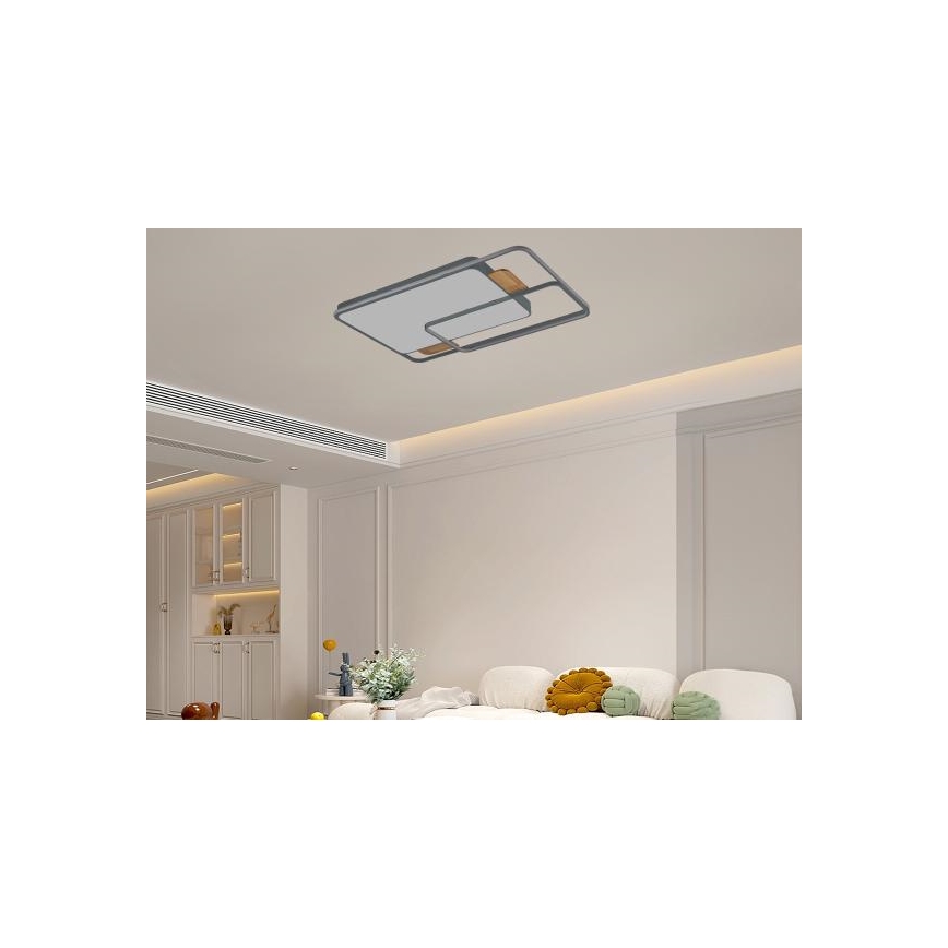 Reguliuojamas LED lubinis šviestuvas LED/280W/230V 3000-6500K + su nuotoliniu pultu