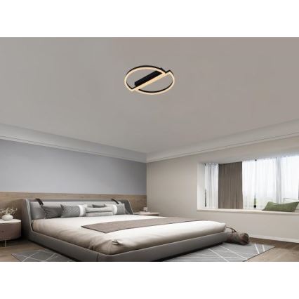 Reguliuojamas LED lubinis šviestuvas LED/55W/230V 3000-6500K + nuotolinis valdymas