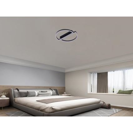 Reguliuojamas LED lubinis šviestuvas LED/55W/230V 3000-6500K + nuotolinis valdymas