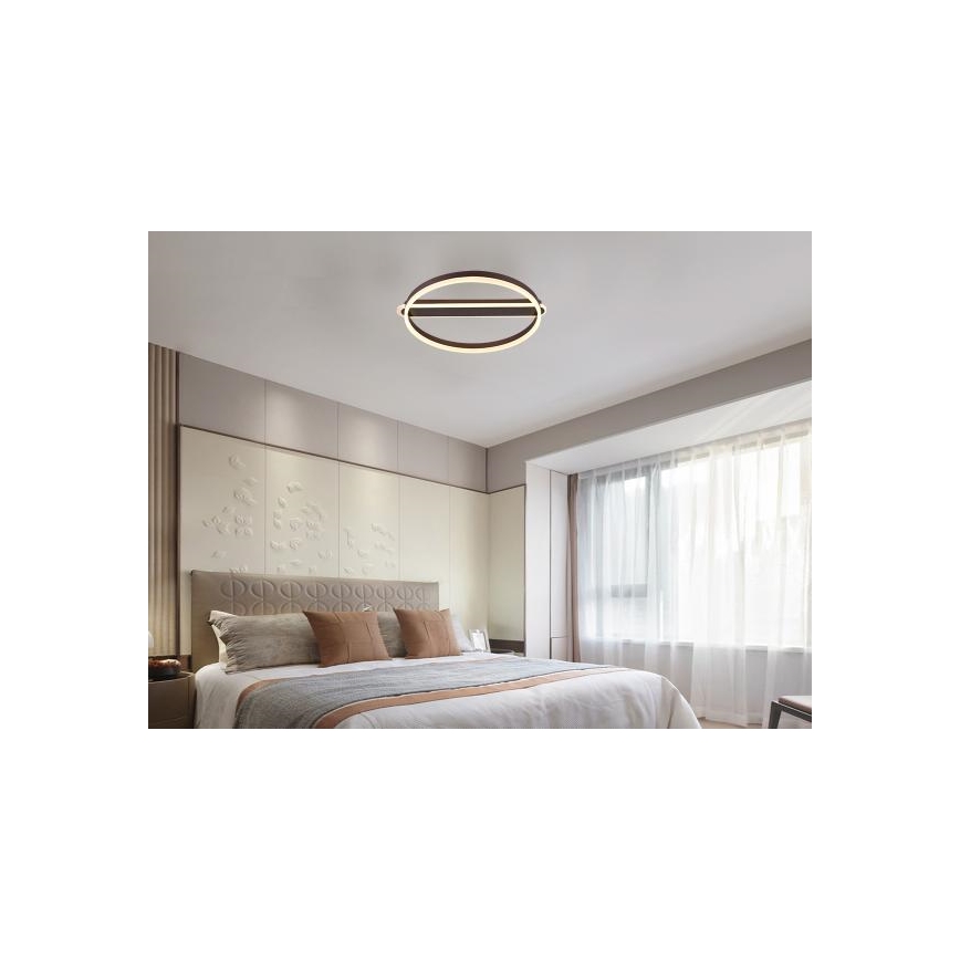 Reguliuojamas LED lubinis šviestuvas LED/60W/230V 3000-6500K + nuotolinis valdymas