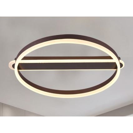 Reguliuojamas LED lubinis šviestuvas LED/60W/230V 3000-6500K + nuotolinis valdymas
