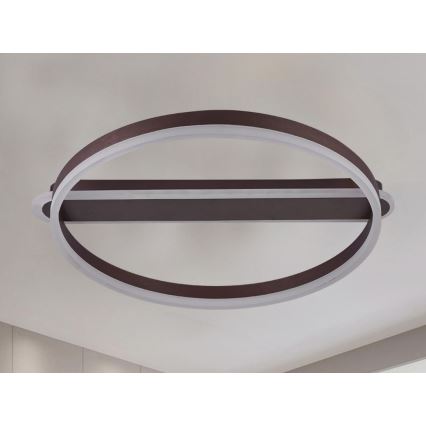 Reguliuojamas LED lubinis šviestuvas LED/60W/230V 3000-6500K + nuotolinis valdymas