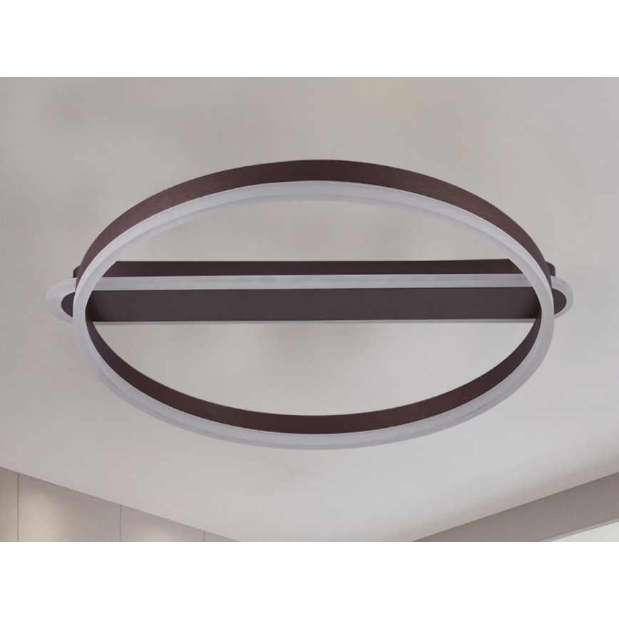 Reguliuojamas LED lubinis šviestuvas LED/60W/230V 3000-6500K + nuotolinis valdymas