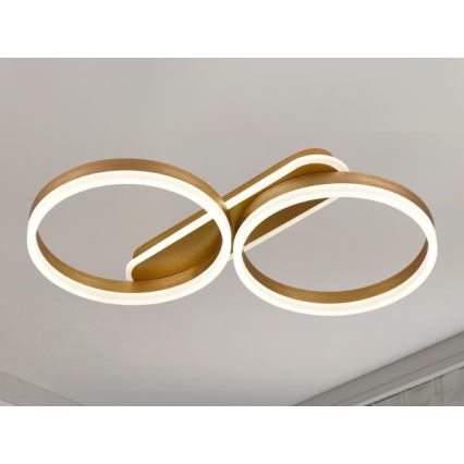 Reguliuojamas LED lubinis šviestuvas LED/60W/230V 3000-6500K + nuotolinis valdymas