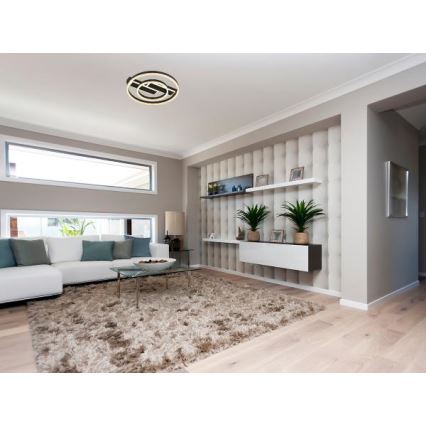 Reguliuojamas LED lubinis šviestuvas LED/80W/230V 3000-6500K + nuotolinis valdymas
