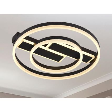 Reguliuojamas LED lubinis šviestuvas LED/80W/230V 3000-6500K + nuotolinis valdymas