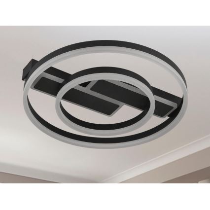 Reguliuojamas LED lubinis šviestuvas LED/80W/230V 3000-6500K + nuotolinis valdymas