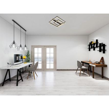 Reguliuojamas LED lubinis šviestuvas LED/95W/230V 3000-6500K + nuotolinis valdymas