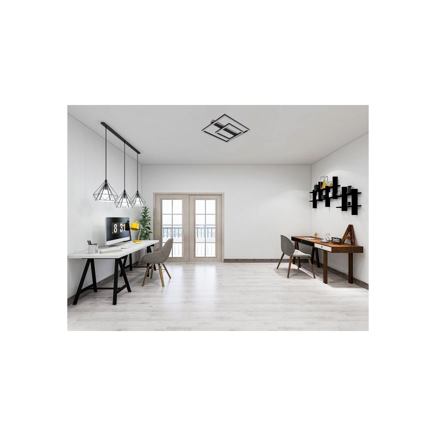 Reguliuojamas LED lubinis šviestuvas LED/95W/230V 3000-6500K + nuotolinis valdymas