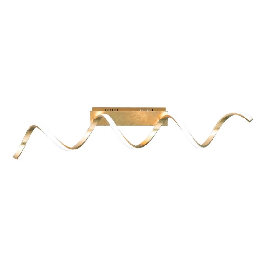 Reguliuojamas LED lubinis šviestuvas RUSSEL LED/32W/230V auksinis