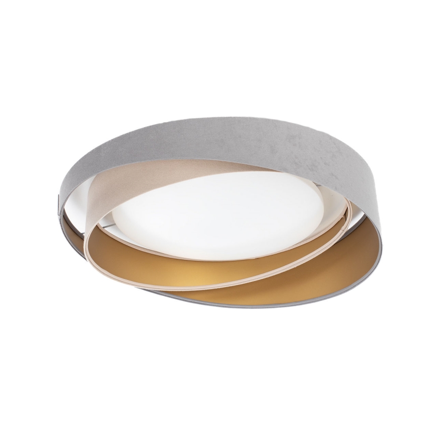 LED dimeriuojamas lubų šviestuvas SMART GALAXY MODERN LED/24W/230V 3000-6500K skersmuo 55 cm pilka/smėlinė/auksinė + nuotolinis valdymas