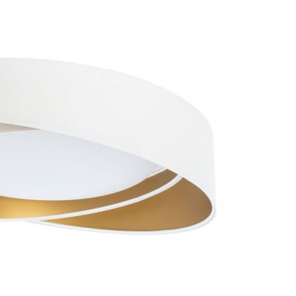 Dimeriuojamas LED lubų šviestuvas SMART GALAXY MODERN LED/24W/230V 3000–6500K skersmuo 55 cm balta/auksinė + nuotolinis valdymas