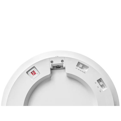 Dimeriuojamas LED lubų šviestuvas su judesio ir sutemų jutikliu OLDA LED/6/12/18W/230V skersmuo 23 cm