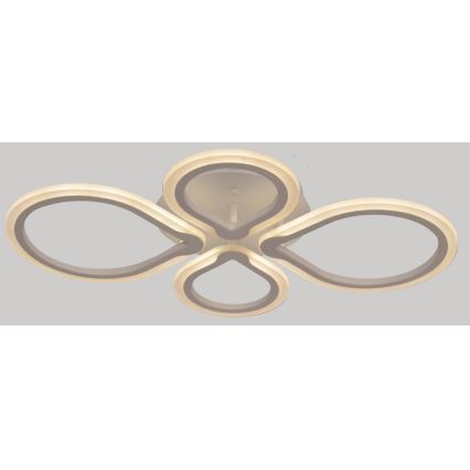 Dimeriuojamas LED lubinis šviestuvas TRIESTE LED/52W/230V + nuotolinis valdymas