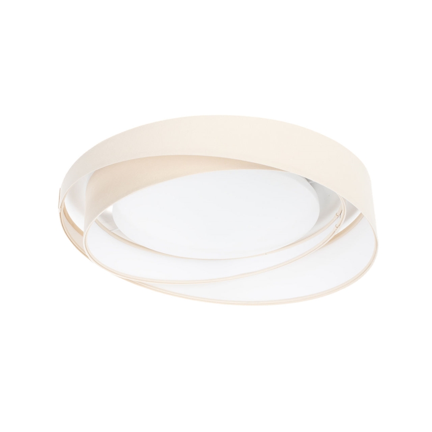 LED dimeriu reguliuojamas lubų šviestuvas SMART GALAXY MODERN LED/24W/230V 3000–6500K Ø 55 cm kreminė/balta + nuotolinio valdymo pultas