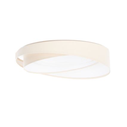 LED dimeriu reguliuojamas lubų šviestuvas SMART GALAXY MODERN LED/24W/230V 3000–6500K Ø 55 cm kreminė/balta + nuotolinio valdymo pultas