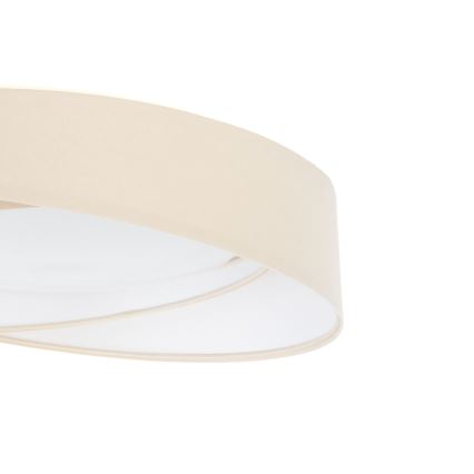 LED dimeriu reguliuojamas lubų šviestuvas SMART GALAXY MODERN LED/24W/230V 3000–6500K Ø 55 cm kreminė/balta + nuotolinio valdymo pultas
