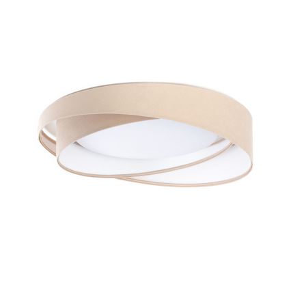 LED Reguliuojamo ryškumo lubų šviestuvas SMART GALAXY MODERN LED/24W/230V 3000-6500K skers. 55 cm smėlio/balta + nuotolinis valdymas