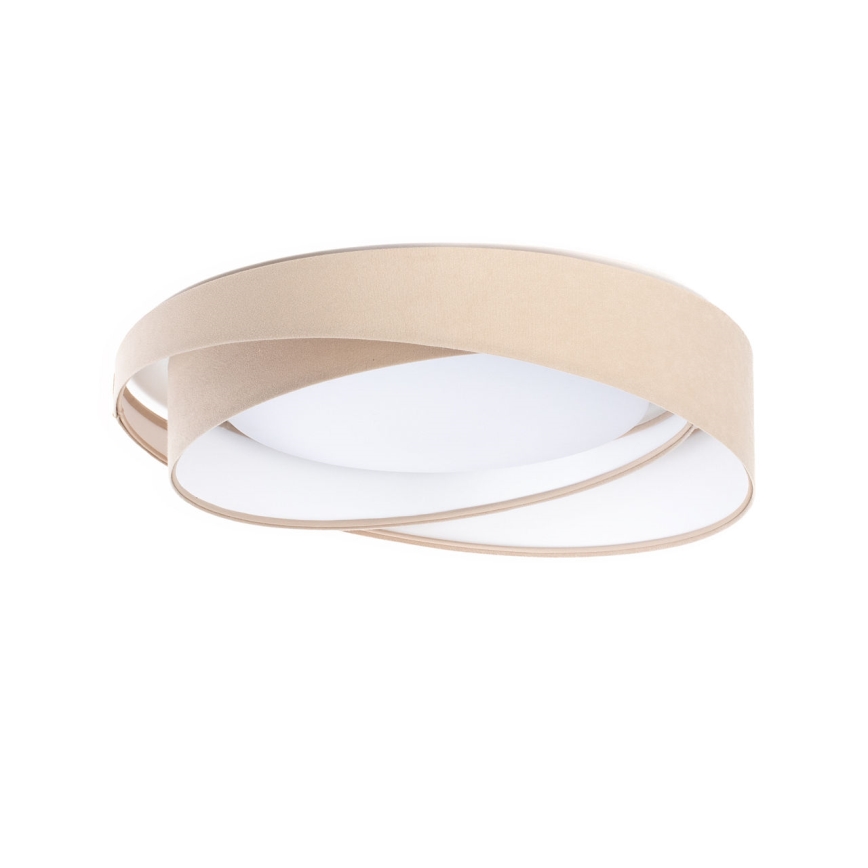 LED Reguliuojamo ryškumo lubų šviestuvas SMART GALAXY MODERN LED/24W/230V 3000-6500K skers. 55 cm smėlio/balta + nuotolinis valdymas