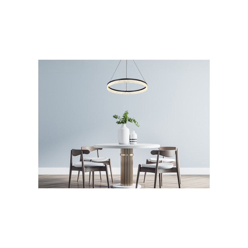 Dimeriuojamas LED pakabinamas šviestuvas ant laido ALIANZ LED/45W/230V 3000-6000K skersmuo 60 cm + nuotolinis valdymas