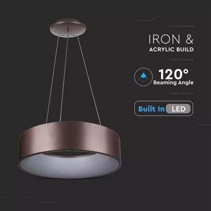 Reguliuojamas LED pakabinamas šviestuvas ant laido LED/20W/230V