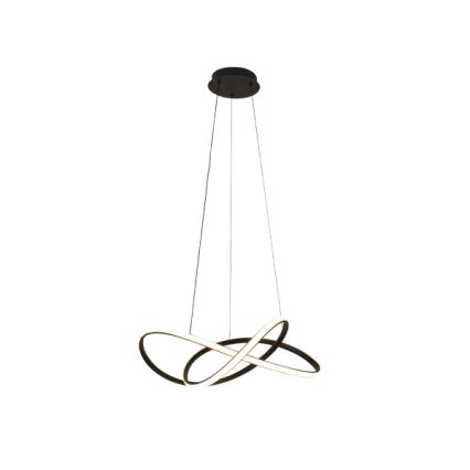 Reguliuojamo ryškumo LED pakabinamas šviestuvas ant laido LED/85W/230V 3000-6500K skersmuo 60 cm + nuotolinis valdymas
