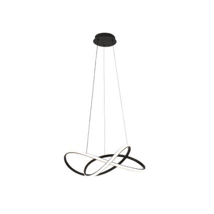 Reguliuojamo ryškumo LED pakabinamas šviestuvas ant laido LED/85W/230V 3000-6500K skersmuo 60 cm + nuotolinis valdymas