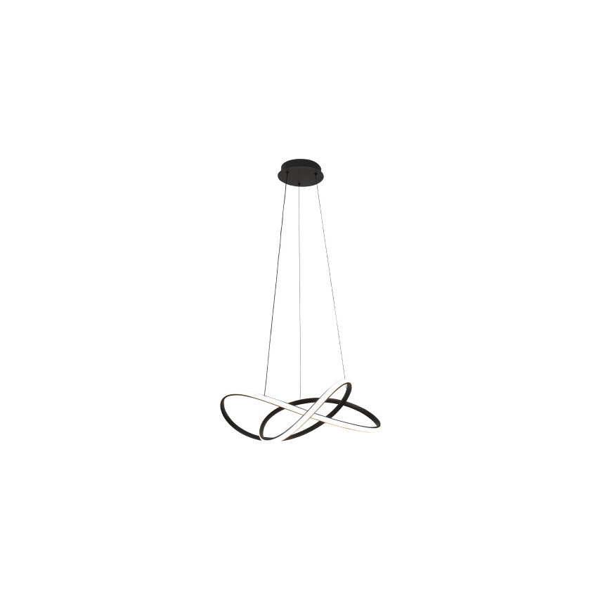 Reguliuojamo ryškumo LED pakabinamas šviestuvas ant laido LED/85W/230V 3000-6500K skersmuo 60 cm + nuotolinis valdymas