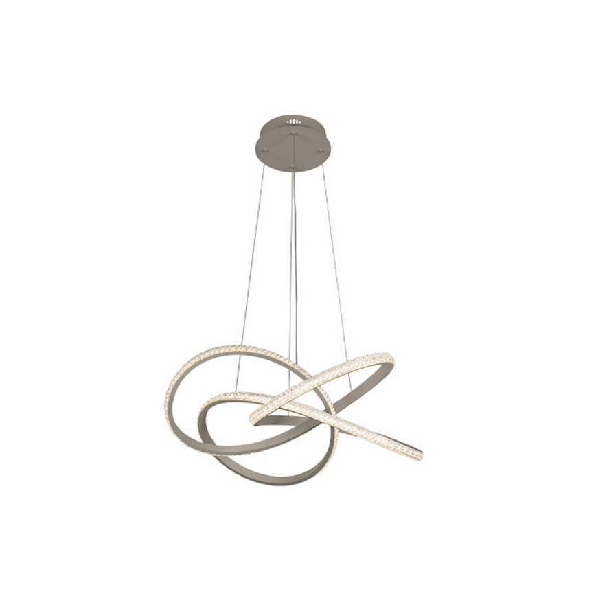 LED dimeriuojamas pakabinamas šviestuvas ant laido LED/95W/230V 3000-6500K skersmuo 57 cm + nuotolinis valdymas